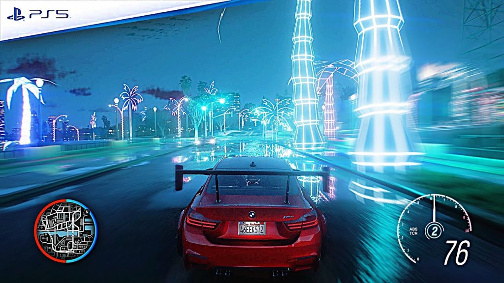 GTA 6 Next-Gen NEON Lighting Scene