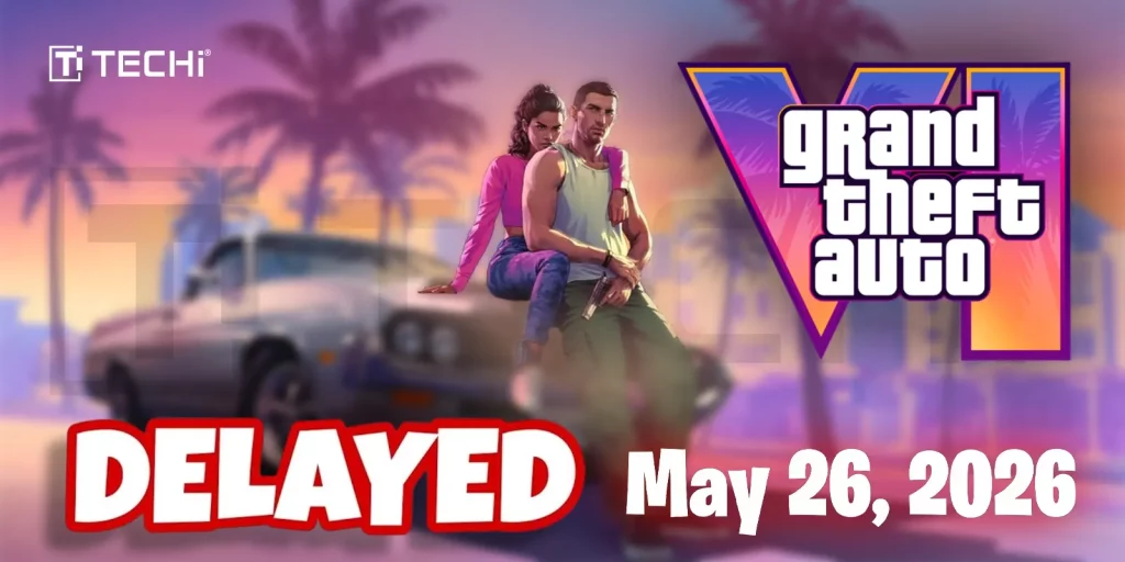 Official announcement of GTA 6's release delay to May 2026