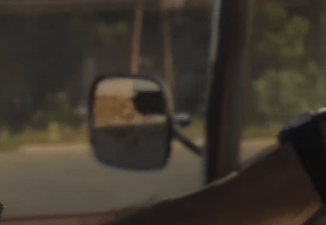 GTA 6 car mirror reflections showing enhanced sharpness and dynamics.