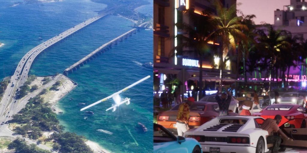 Vice City Landmarks in Grand Theft Auto 6