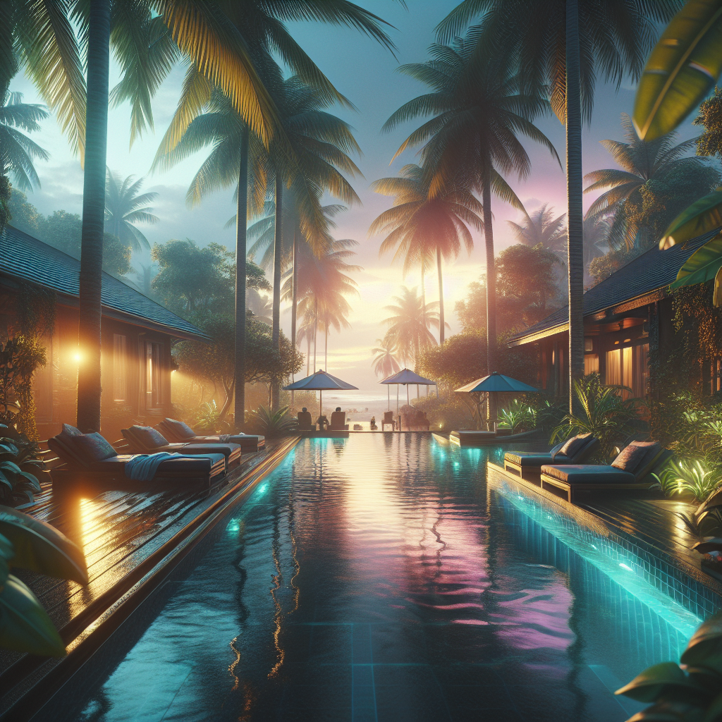 Tropical Environment and Lighting Effects in Vice City