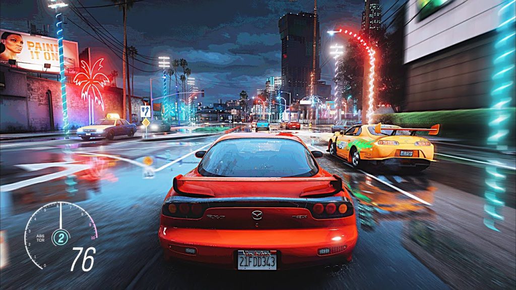 GTA 5 graphics mod showcasing potential visual enhancements.