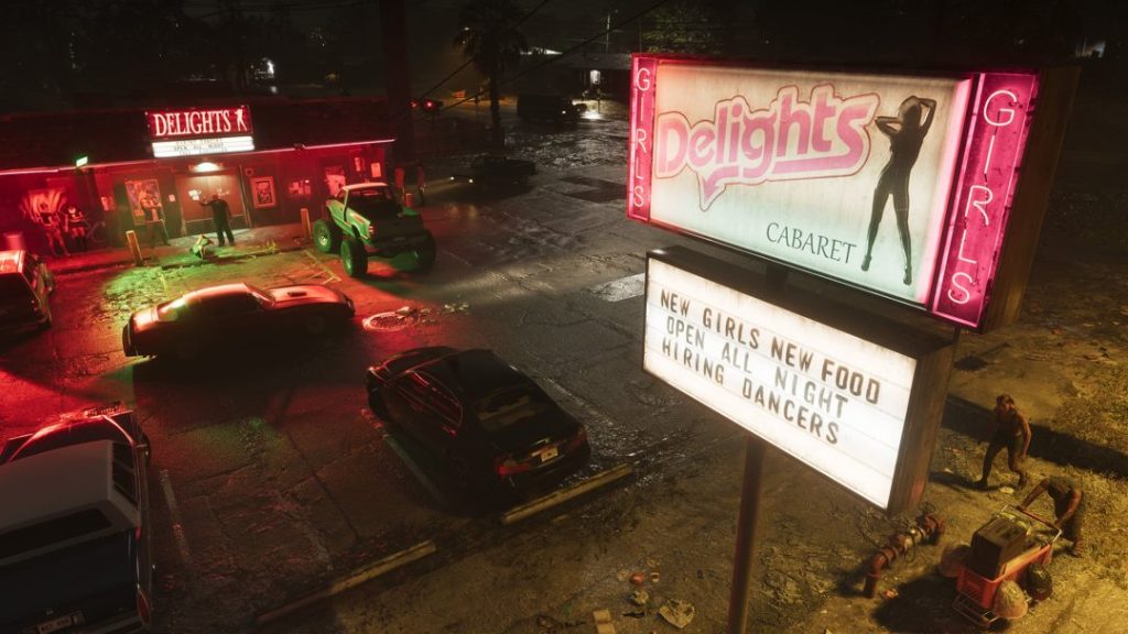 Detailed Look at Port Galhorn's Night Scene