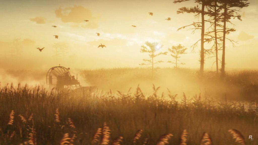 Swamp and airboat in GTA 6