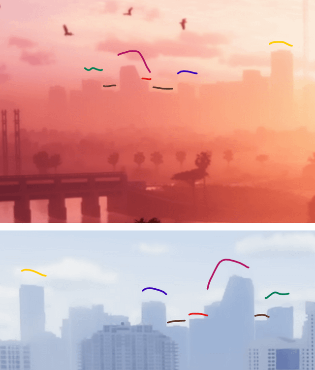 The skyline in the first part of the trailer