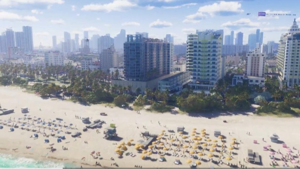 Vice City skyline vs Los Santos skyline