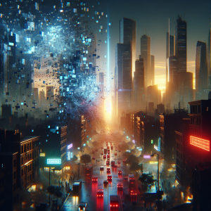 Corrupted game files scattered
